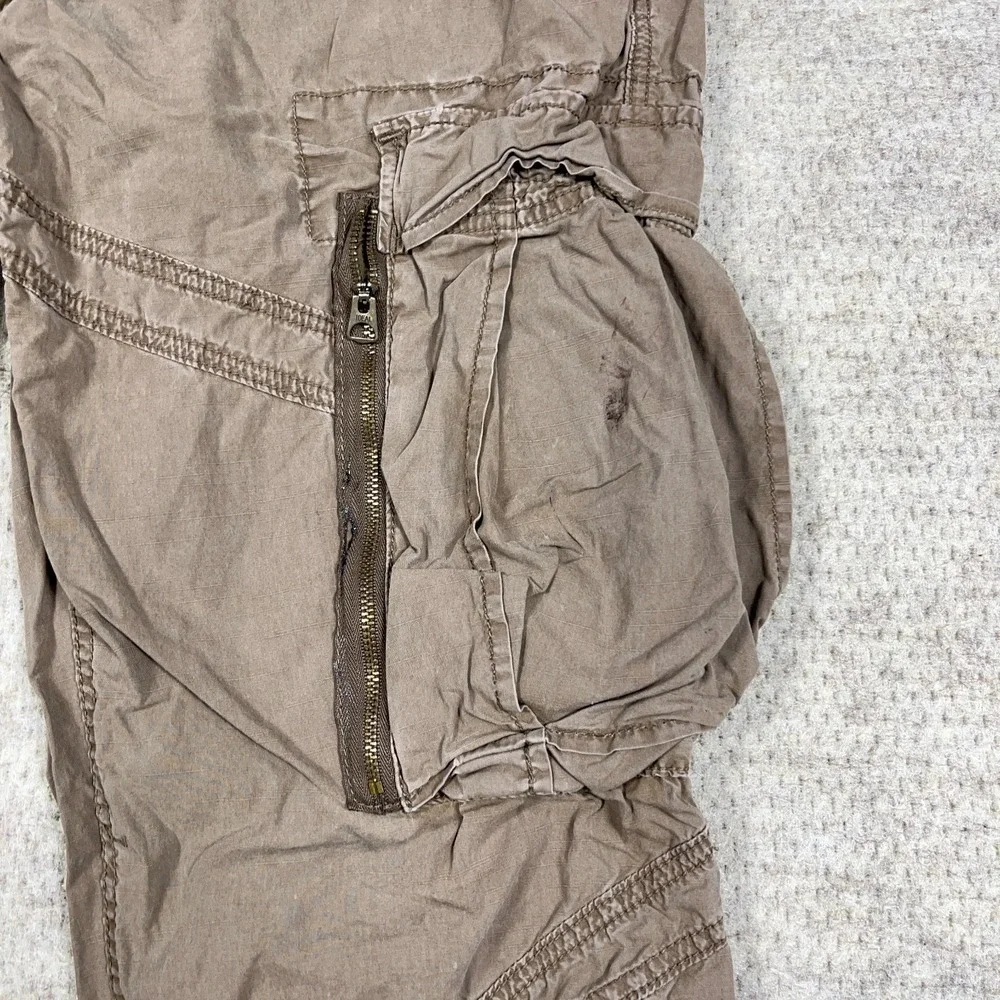Vintage Polo Ralph Lauren Cargo Pants Men 36x30 Brown Paratropper Military RL 67